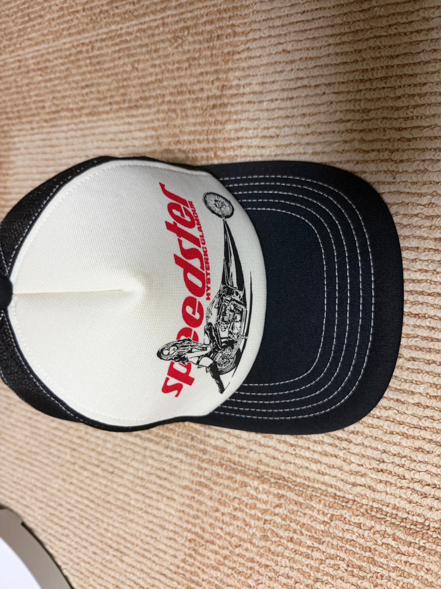 HYSTERIC GLAMOUR Speedster Mesh Cap "Black"