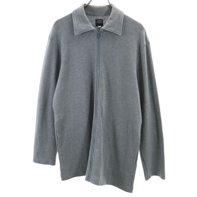Y's for living ワイズフォーリビング 日本製 フルジップ スウェット L グレー BASICS チュニック