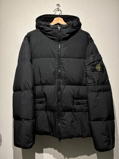Stone Island Garment Dyed Crinkle Reps Recycled Nylon Down "Black" 811540723