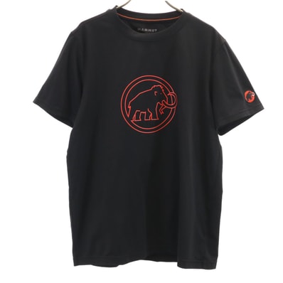 美品 Mammut マムート 半袖 Tシャツ XL ブラック アウトドア