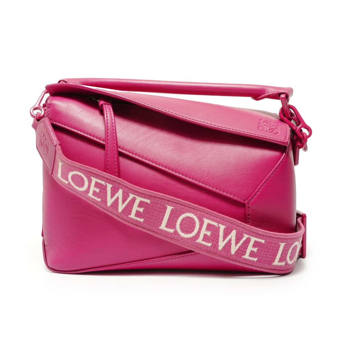 ロエベ LOEWE パズル エッジ 2way レザー ショルダーバッグ【中古】