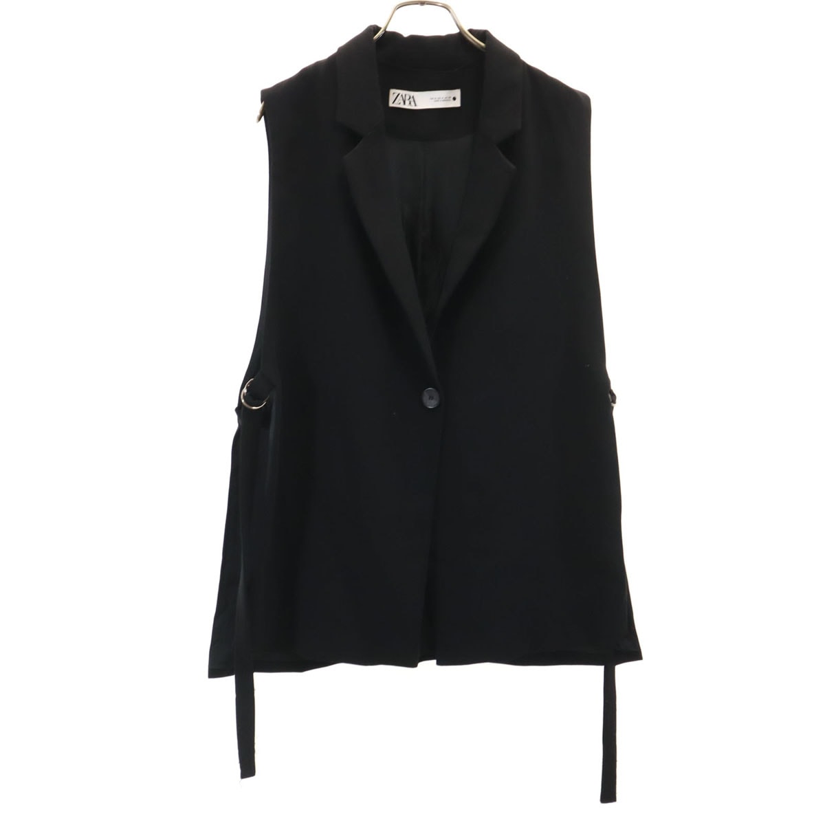 ZARA ザラ ベスト M ブラック