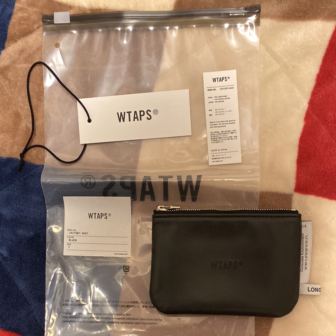 目立った傷や汚れなし】ダブルタップス クリーム / ポーチ