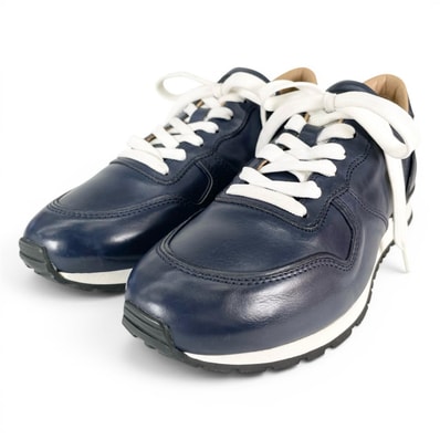 極美品 トッズ スニーカー ALLACCIATA ACTIVE FONDO SPORTIVO ネイビー メンズ 7