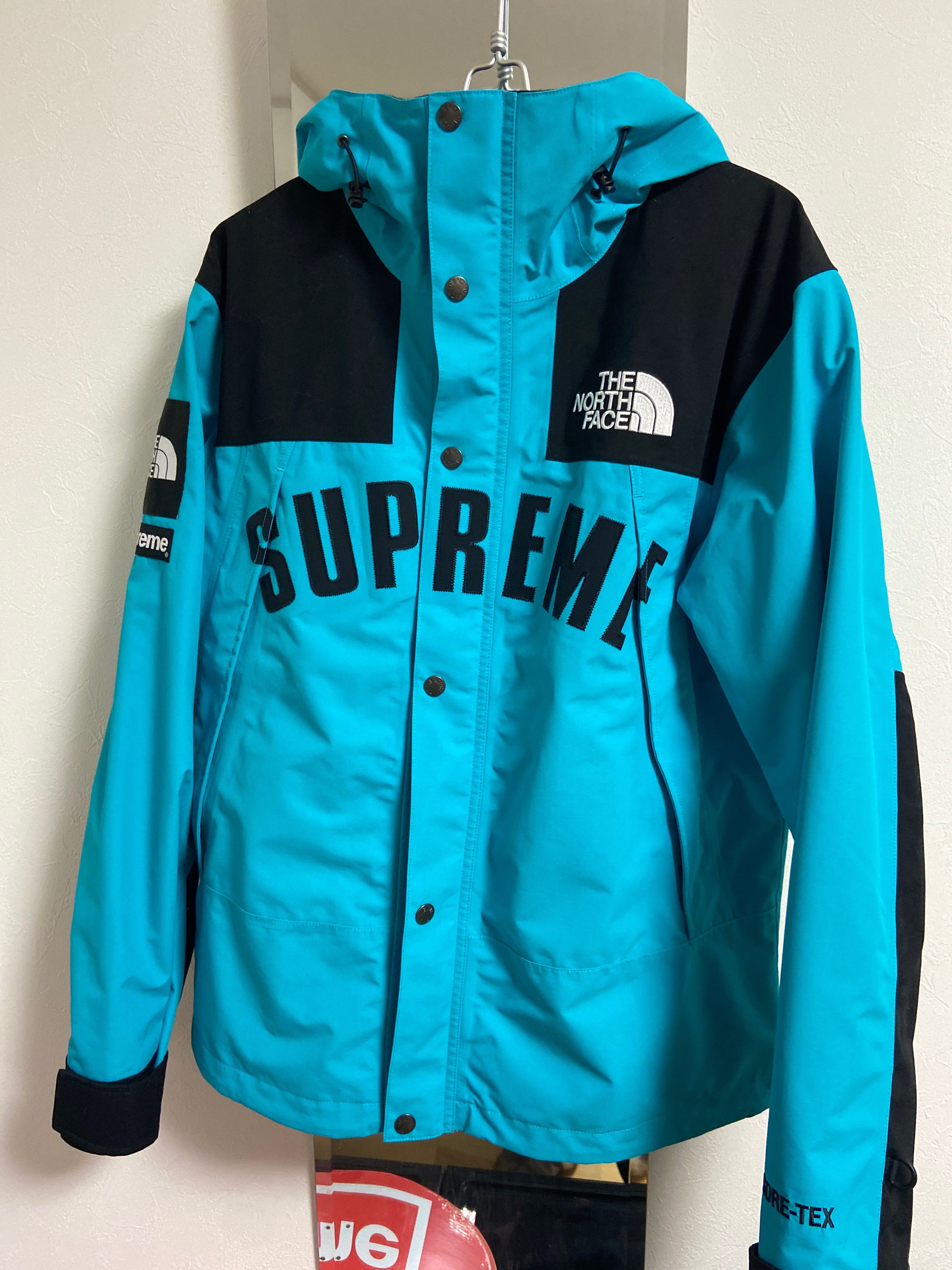 Supreme x The North Face Arc Logo Mountain Parka "Blue"