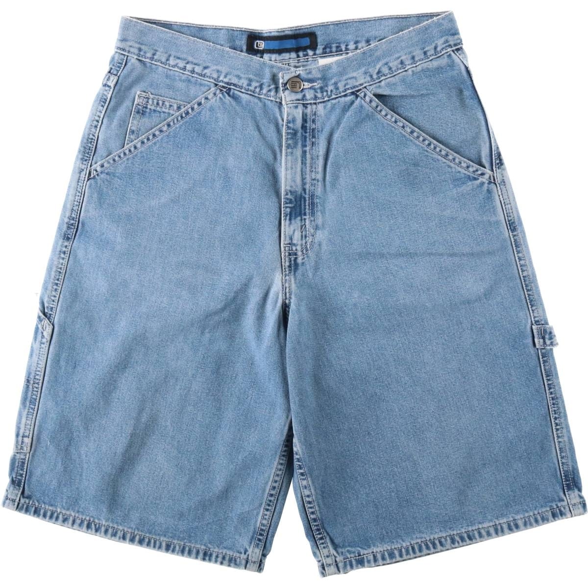 古着 90年代 リーバイス Levi's SILVER TAB シルバータブ デニムペインターショーツ ハーフパンツ メンズw31相当 ヴィンテージ/eaa661876