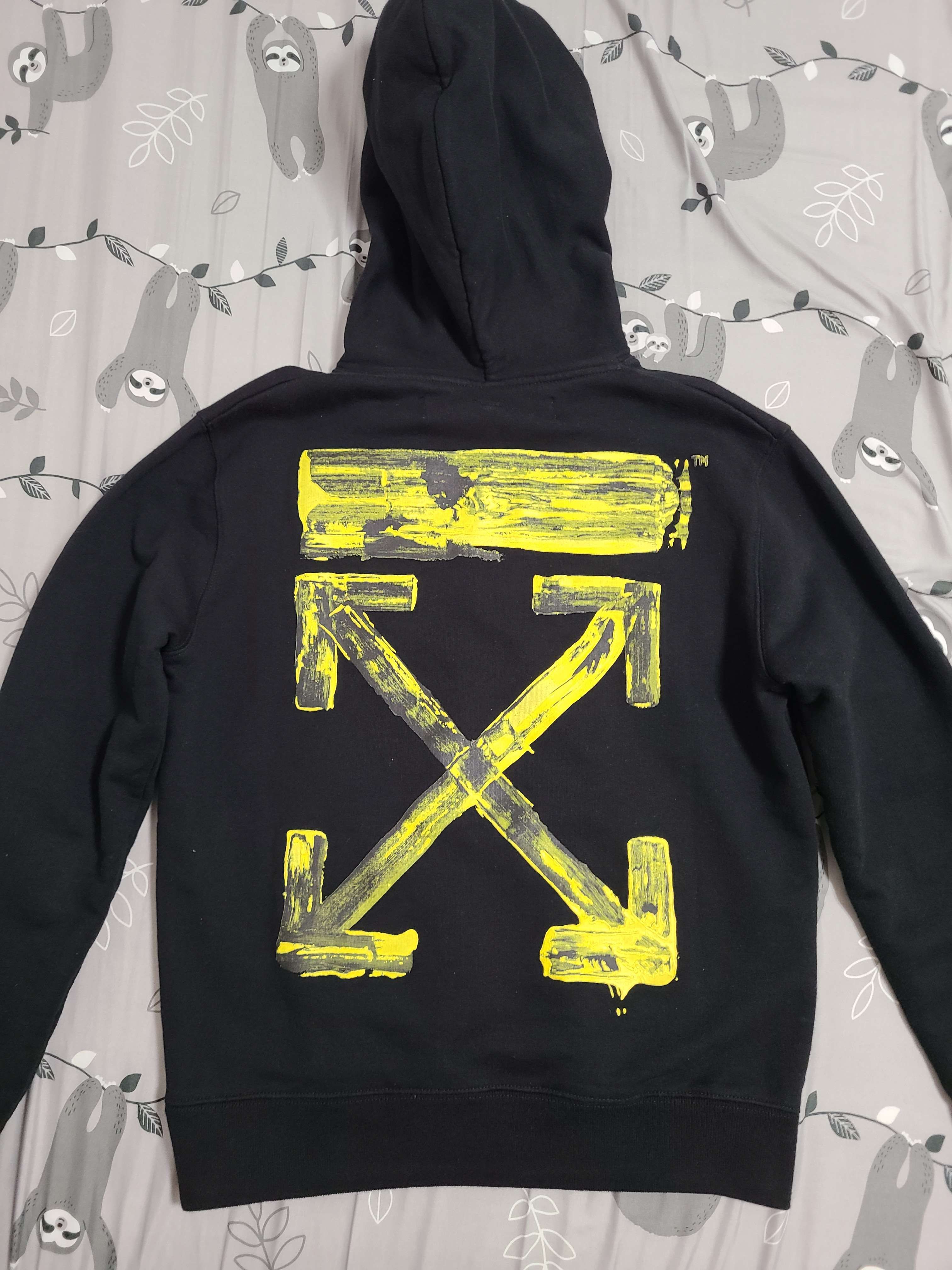 OFF-WHITE Acrylic Arrows Hoodie "Black"