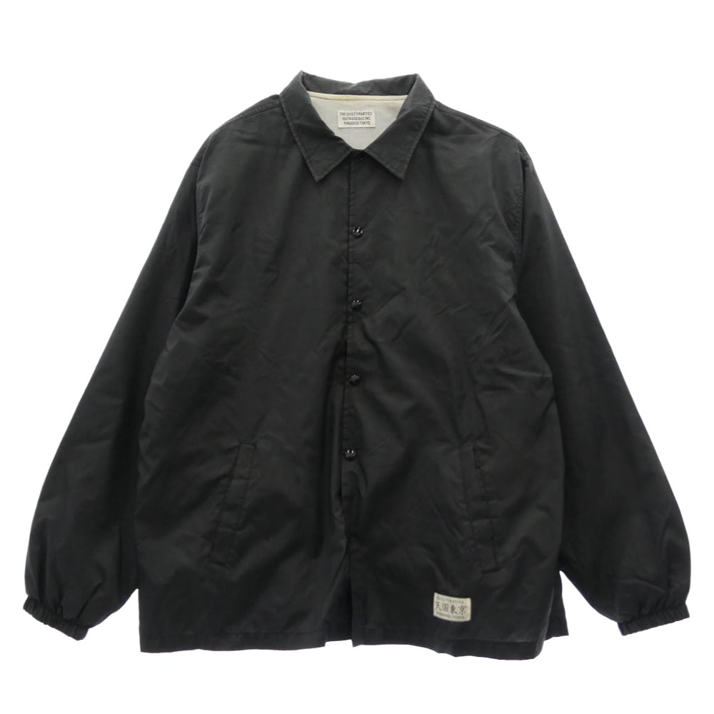 WACKO MARIA ワコマリア ジャケット COACH JACKET 天国東京 コーチ ジャケット ブラック系 XL【中古】