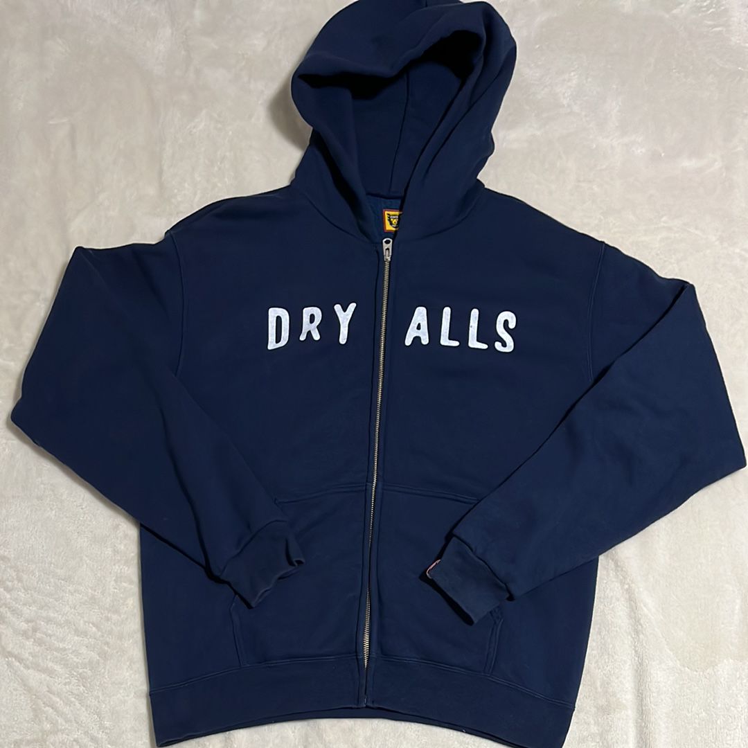 HUMAN MADE Zip-Up Sweat Hoodie "Navy"