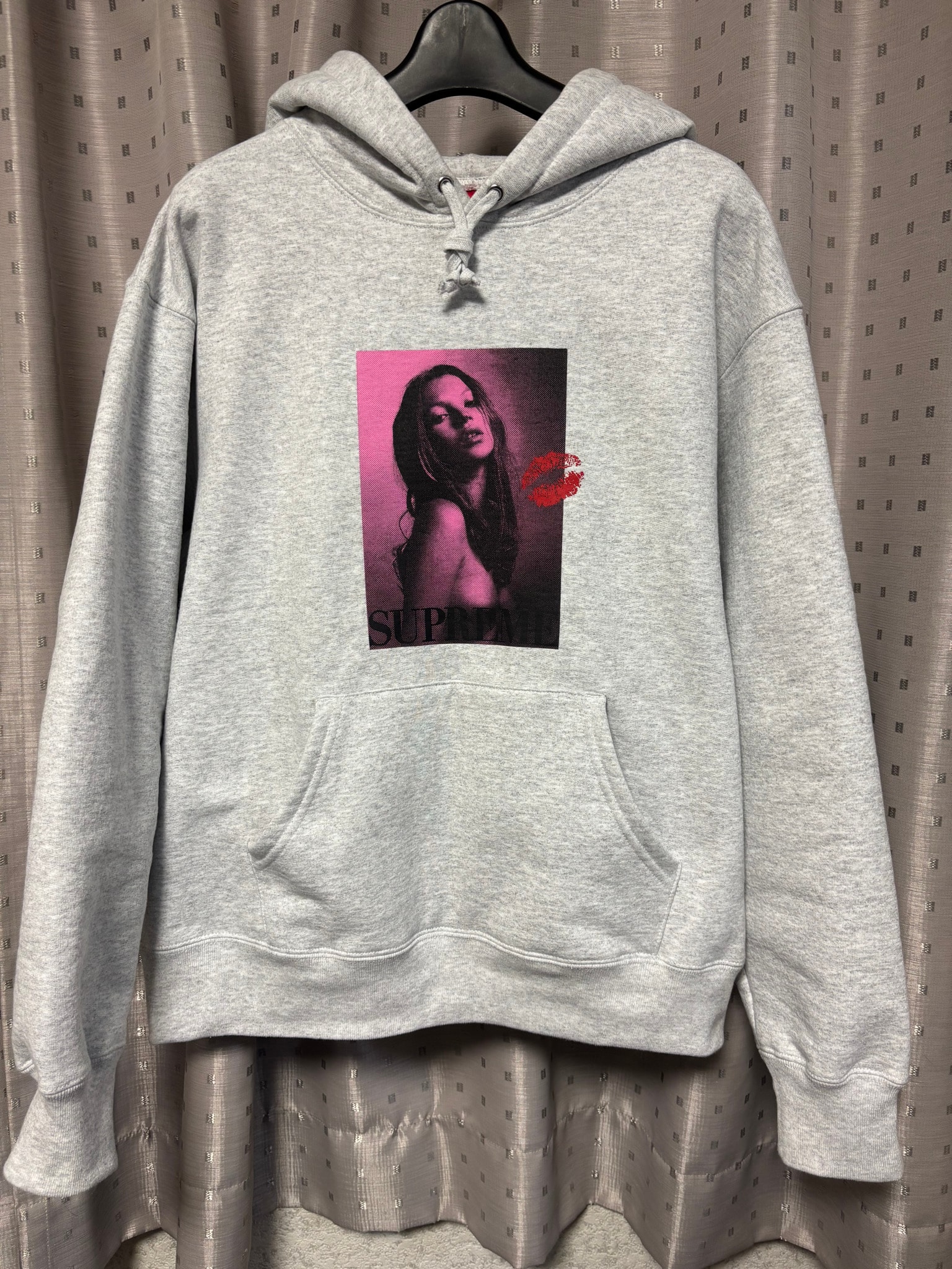 Supreme Kate Moss Hooded Sweatshirt "Ash Grey"
