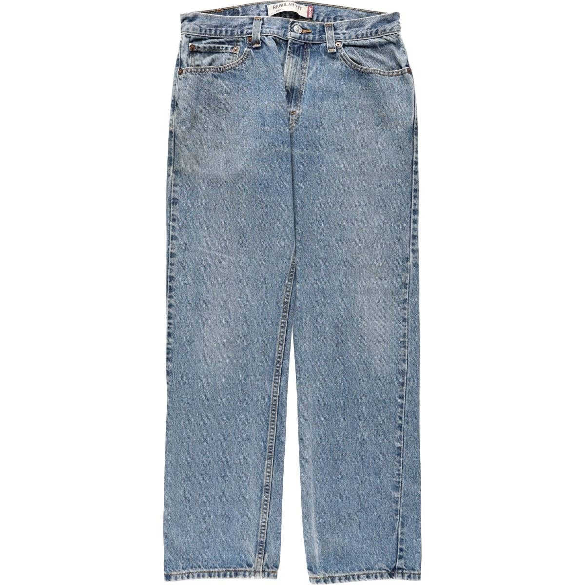 古着 リーバイス Levi's 505 REGULAR FIT テーパードデニムパンツ メンズw32相当/eaa668304