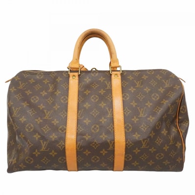 ★最終価格【6db0986】ルイヴィトン ボストンバッグ モノグラム キーポル45 M41428 ブラウン【中古】メンズ レディース ユニセックス