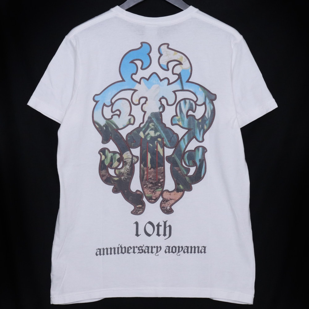 CHROME HEARTS 青山店10周年記念 ダガープリントTシャツ