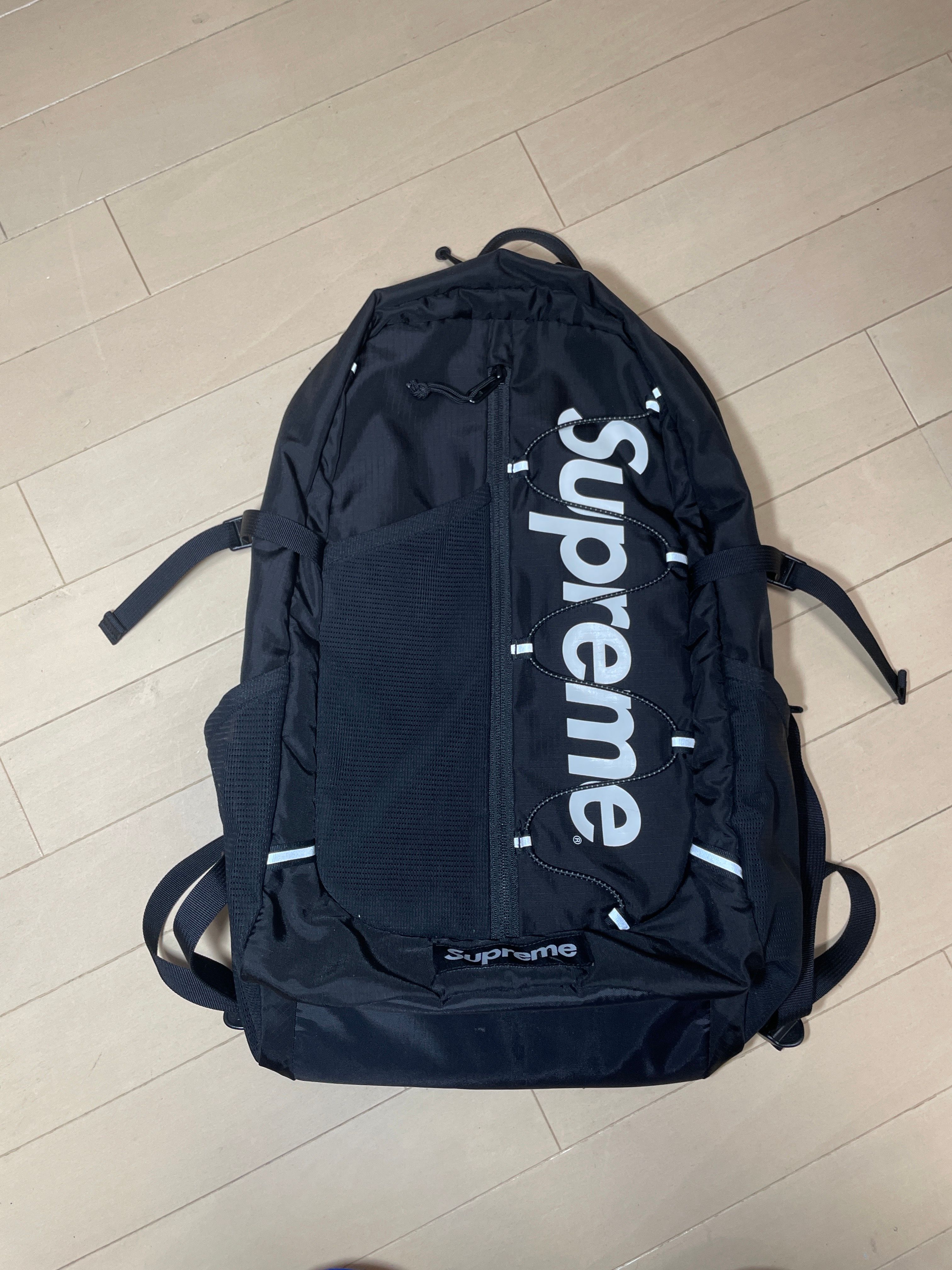 Supreme 2017SS Backpack "Black"