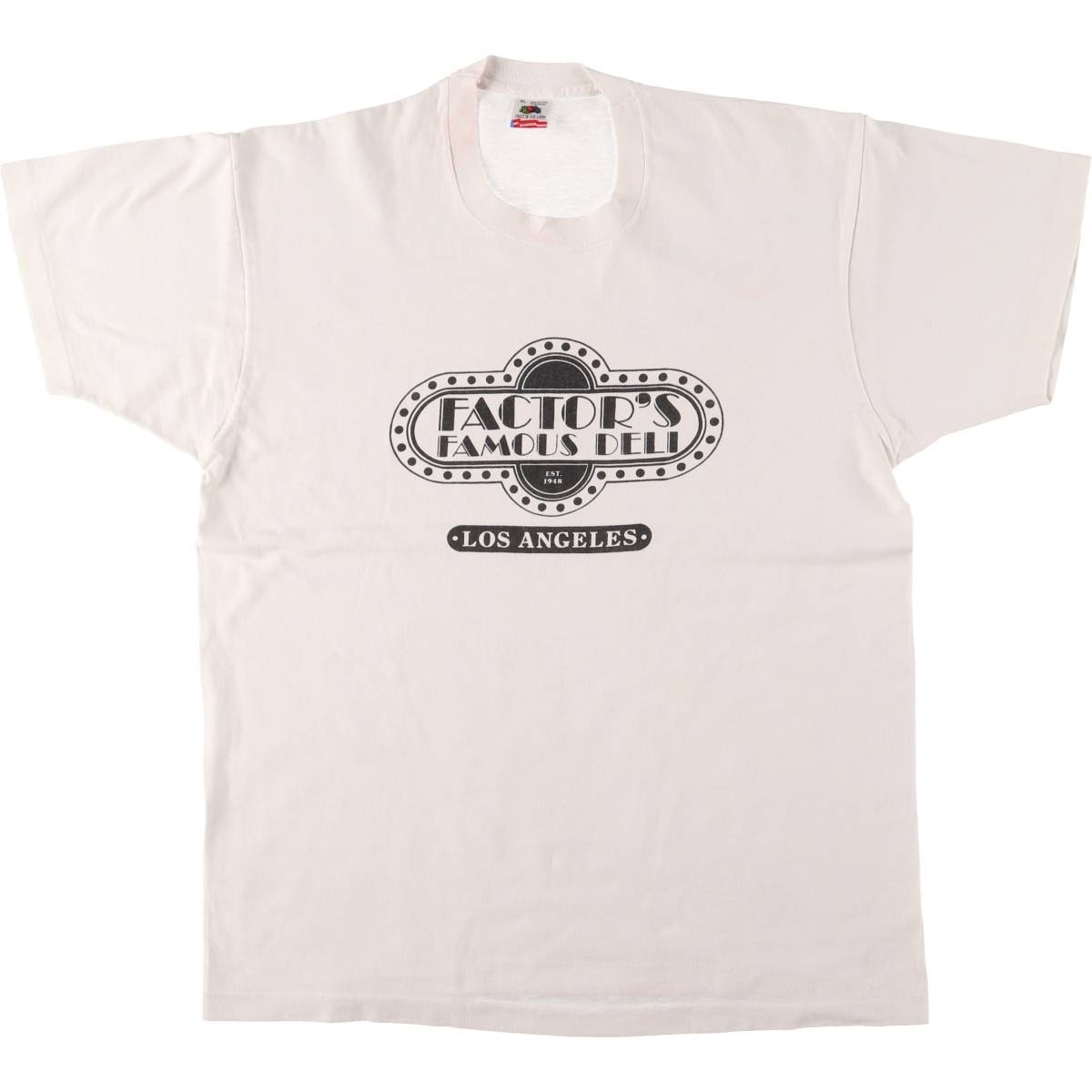 古着 90年代 フルーツオブザルーム FRUIT OF THE LOOM プリントTシャツ USA製 メンズXL相当 ヴィンテージ/eaa577832