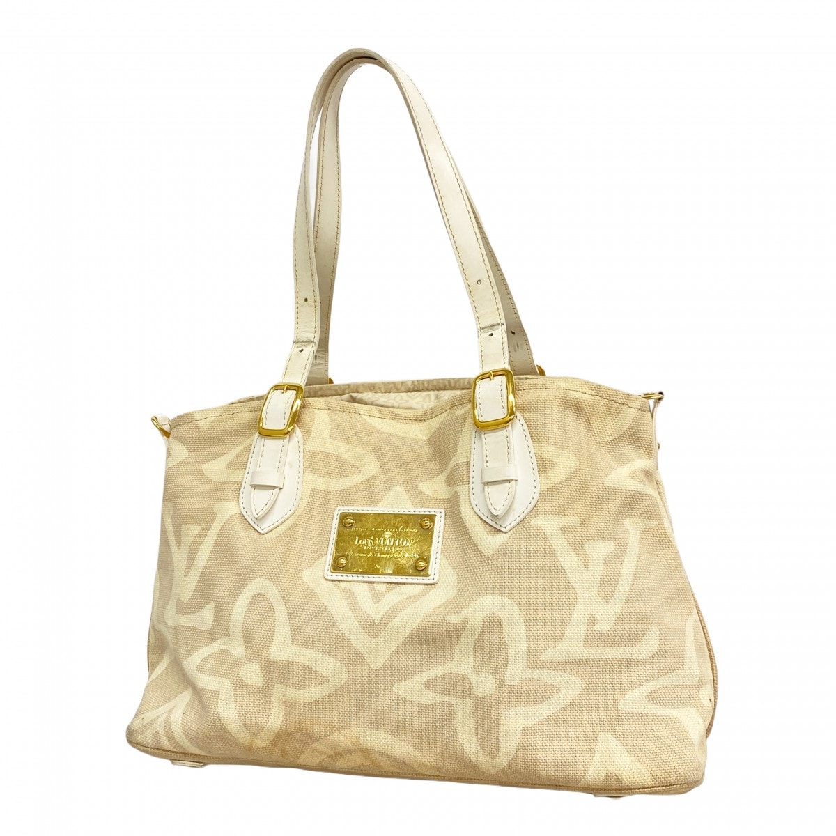 【6dd5476-k】ルイヴィトン トートバッグ クルーズライン タイシエンヌPM M95674 サーブル【中古】レディース