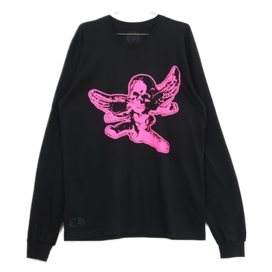 Chrome Hearts Foti Neon Pink L/S T-Shirt "Black"