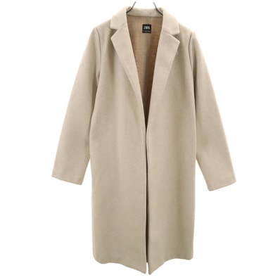 ZARA ザラ ロングコート L ベージュ系
