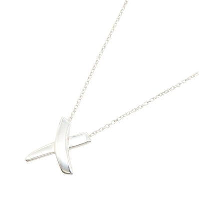 ティファニー TIFFANY&CO キス ネックレス ネックレス ジュエリー シルバー925 レディース シルバー系 【中古】