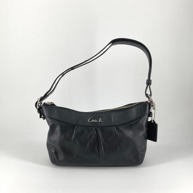 COACH(コーチ) アシュリー レザー ホーボー F15512 ショルダーバッグ ブラック