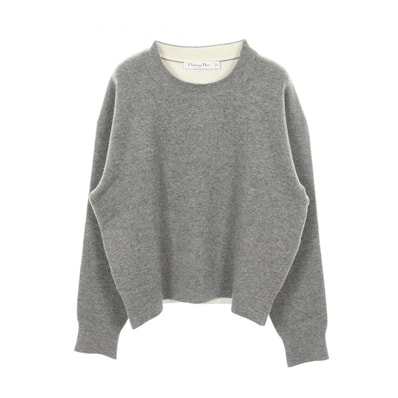 ディオール Dior J'ADIOR 8 ニット 衣料品 トップス カシミヤ レディース グレー系 【中古】