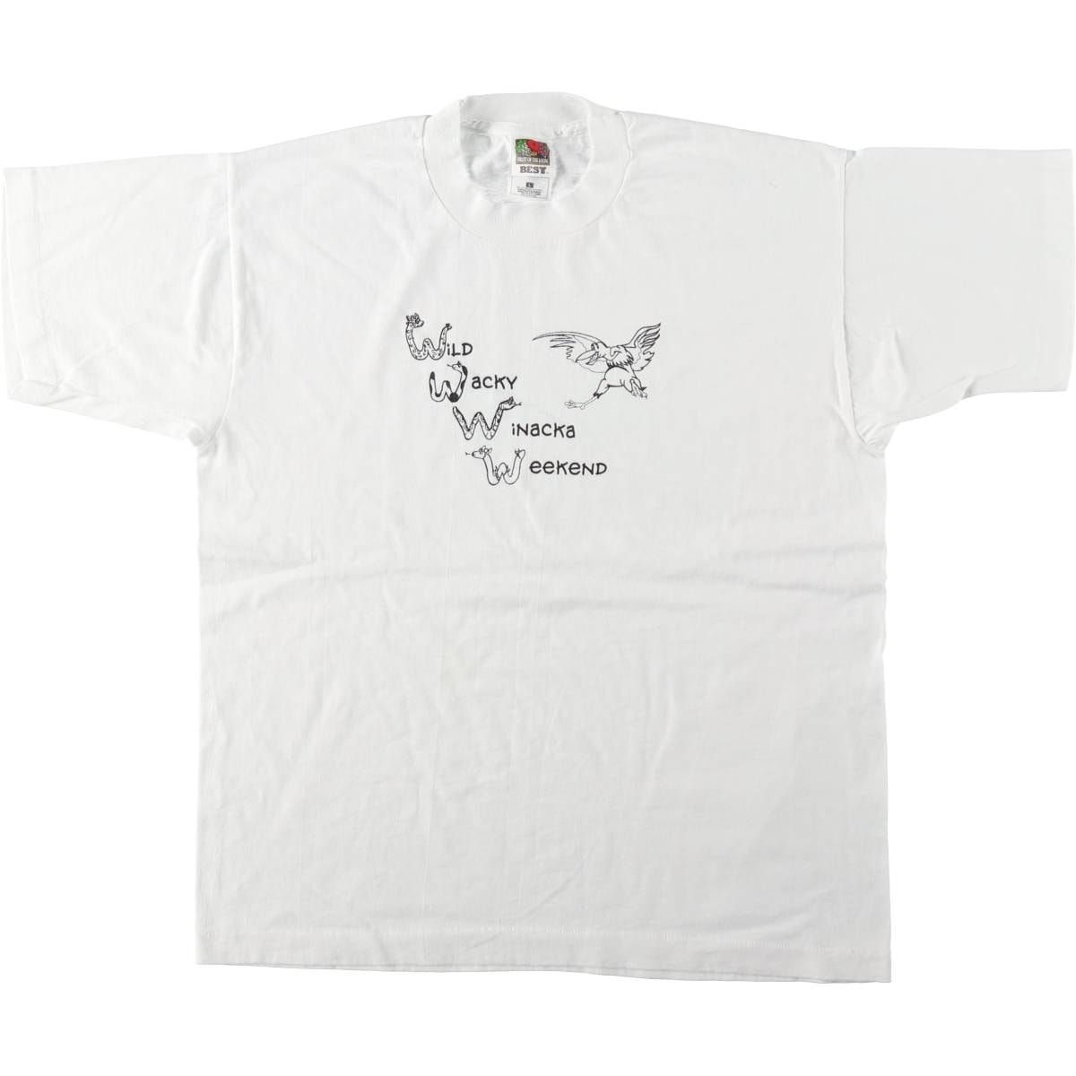 古着 90年代 フルーツオブザルーム FRUIT OF THE LOOM プリントTシャツ メンズL相当 ヴィンテージ/eaa661512