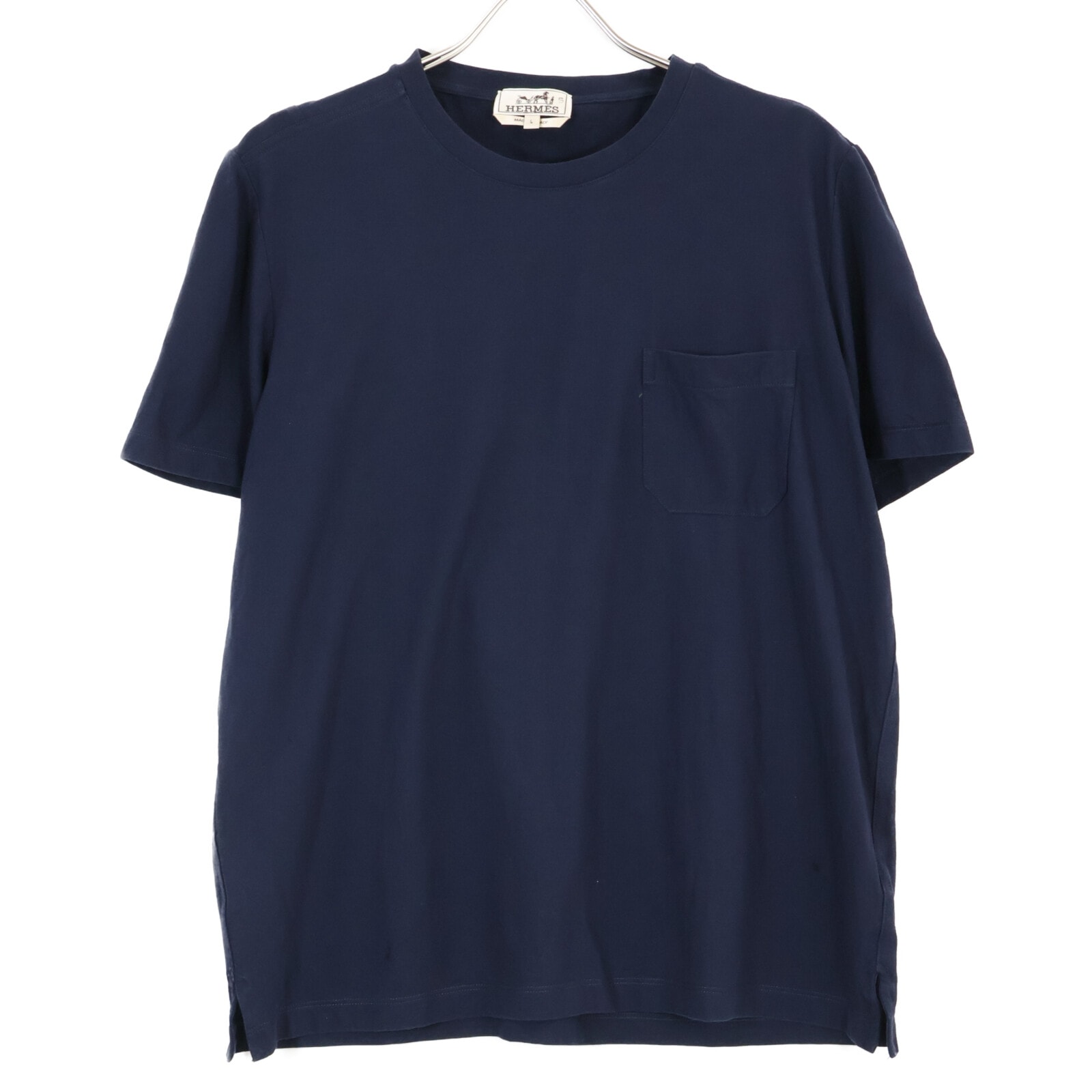 エルメス 20SS 01-5773 クルーネック ショートスリーブポケットカットソー L