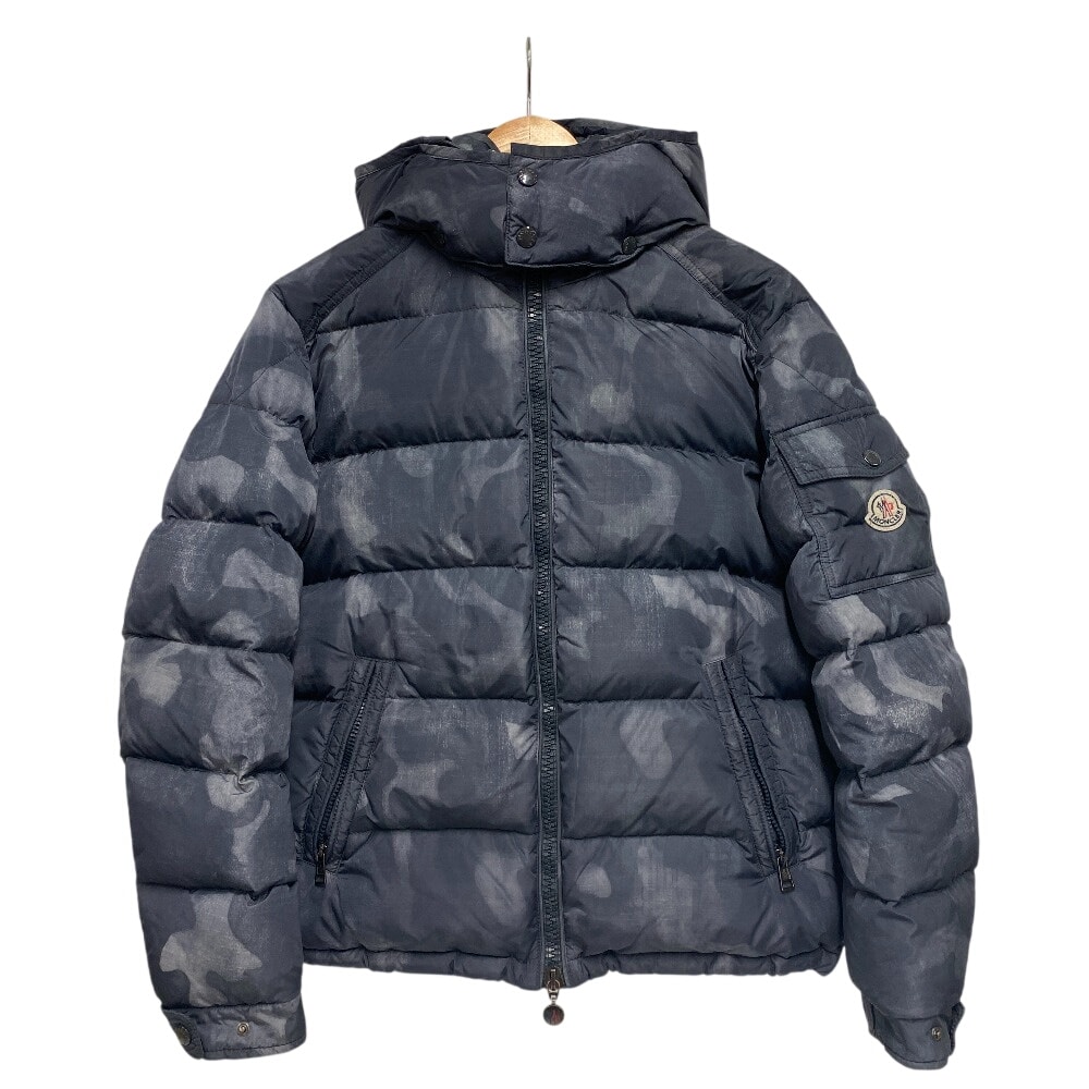 モンクレール MONCLER ダウンジャケット MAYA フェザー 迷彩 カモフラージュ 2.20914E+11 グレー