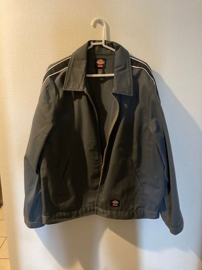 Supreme x Dickies Stripe Eisenhower Jacket "Charcoal"