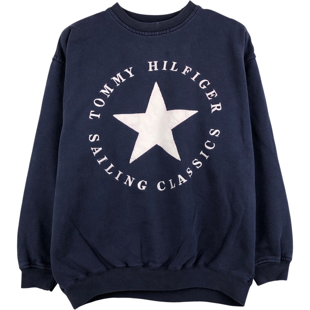 古着 トミーヒルフィガー TOMMY HILFIGER ロゴスウェットシャツ トレーナー メンズM相当/eaa597494