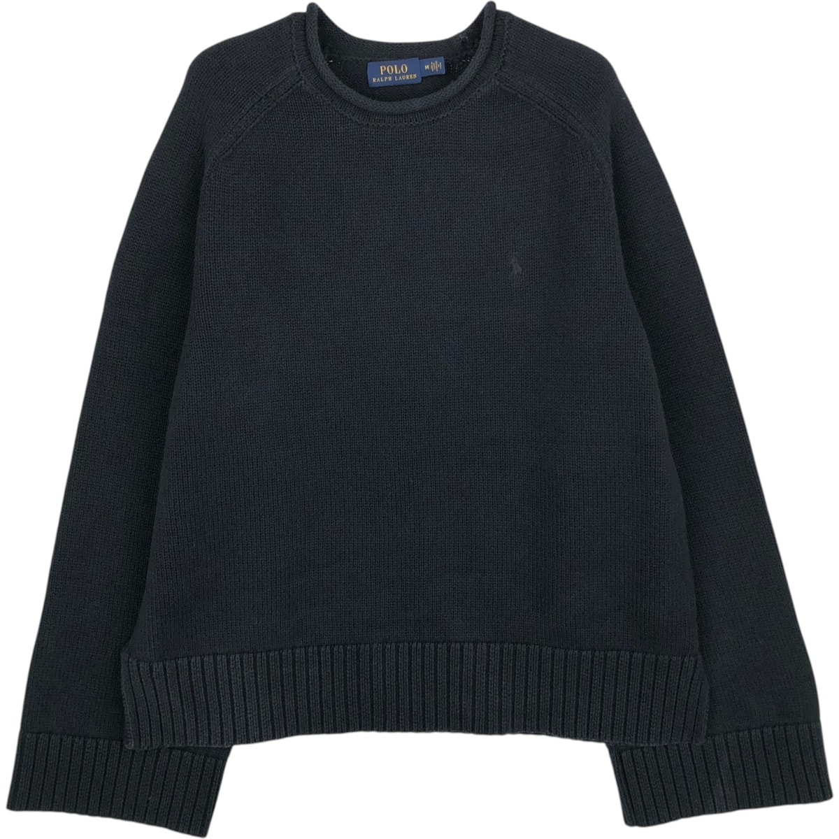 古着 ラルフローレン Ralph Lauren POLO RALPH LAUREN ロールネック コットンニットセーター レディースM相当/eaa628703