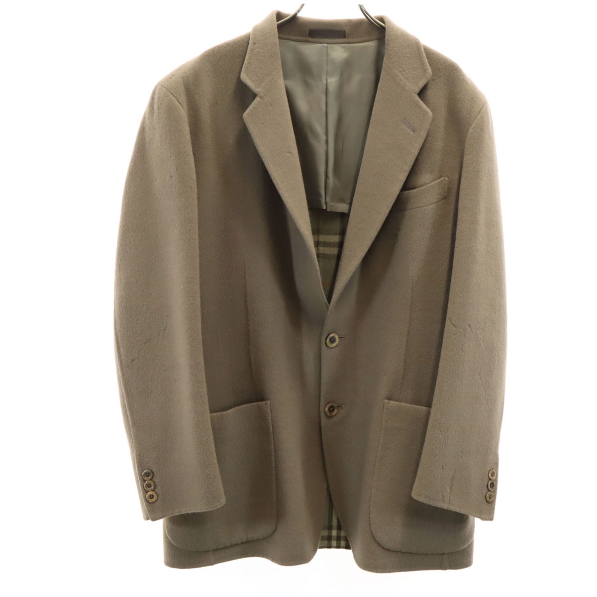 Burberrys バーバリーズ 90s オールド テーラードジャケット A6 グレーブラウン系