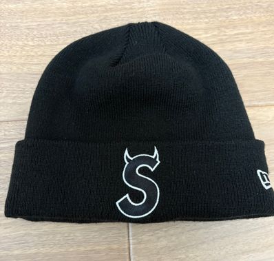 Supreme New Era S Logo Beanie "Black" (22FW)