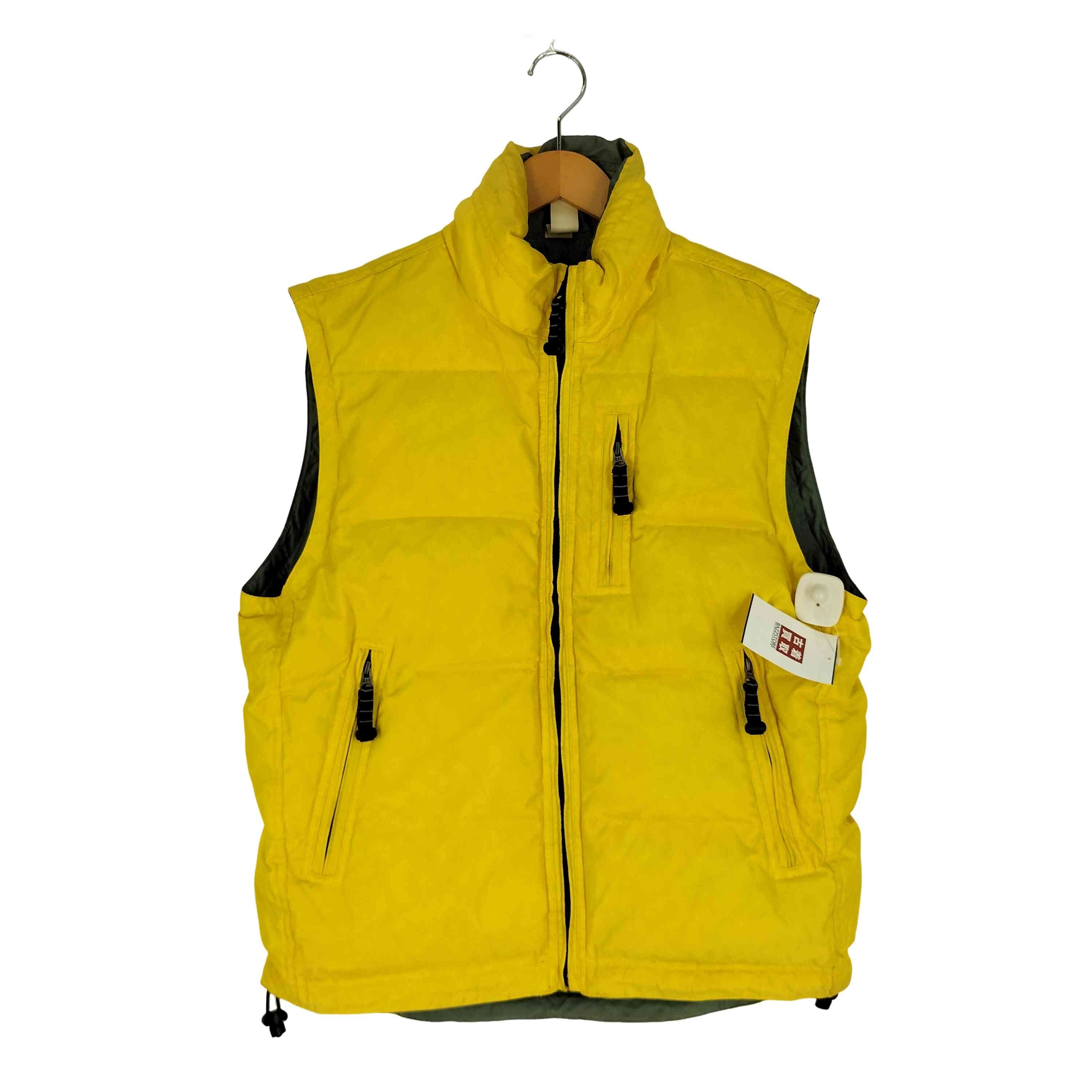 目立った傷や汚れなし】00S OLD GAP リバーシブル ダウンベスト