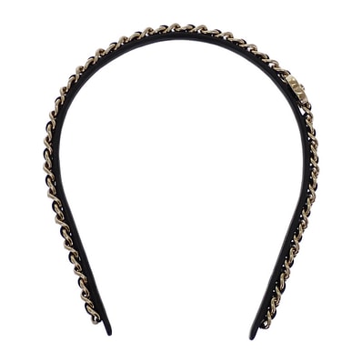 シャネル ココマークカチューシャ AB6143【中古】【ABランク】