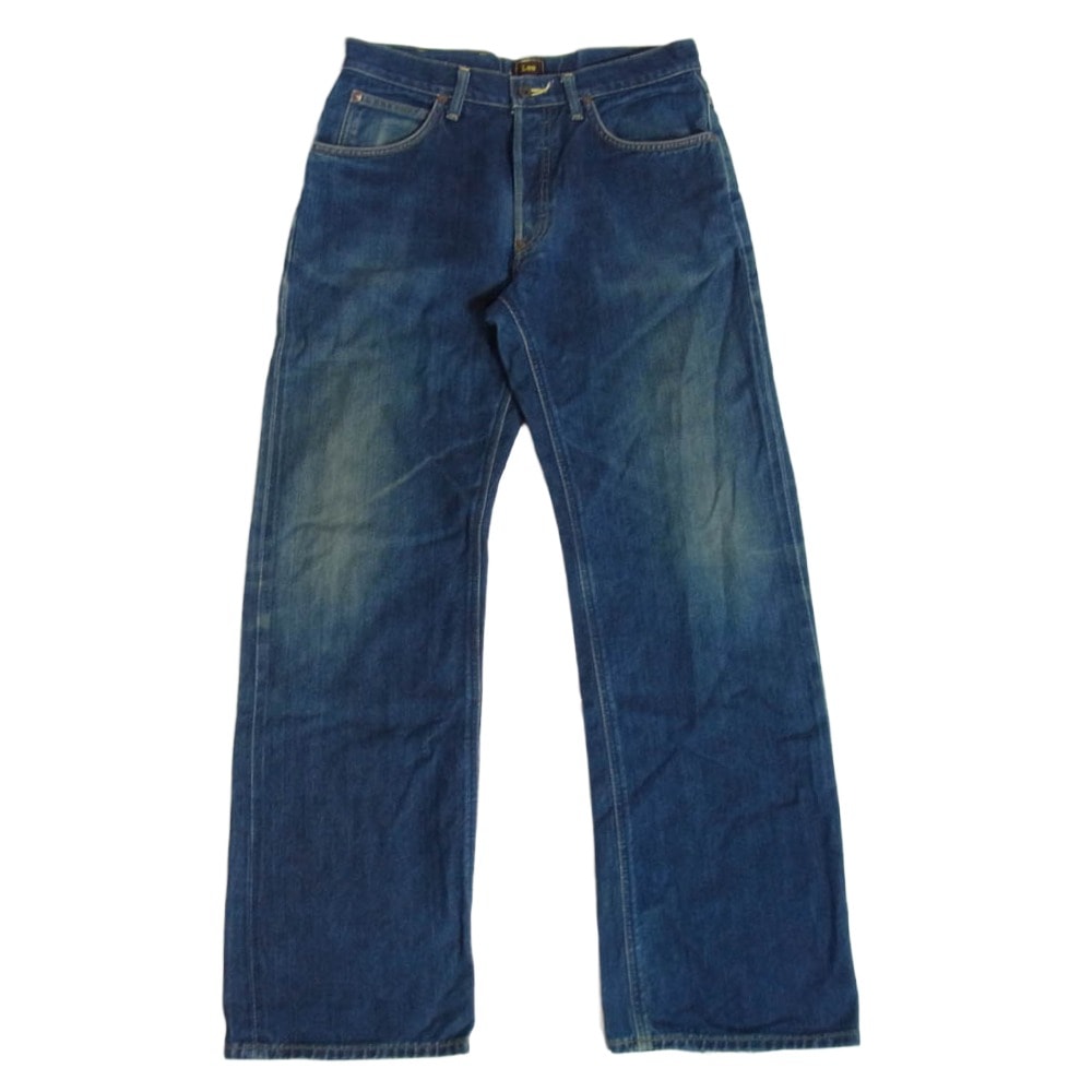 Lee リー 2101 センター赤タグ 101B COWBOY 復刻 デニム パンツ インディゴブルー系 33【中古】
