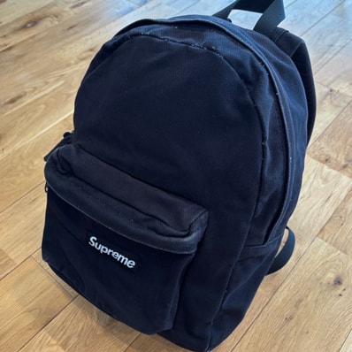 Supreme Canvas Backpack "Black"