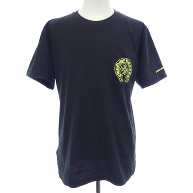Chrome Hearts Neon Yellow Horseshoe S/S T-Shirt "Black"