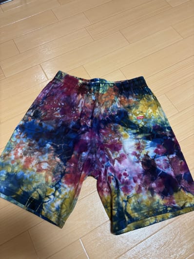 Supreme Overdyed Small Box Sweatshort "Multicolor"