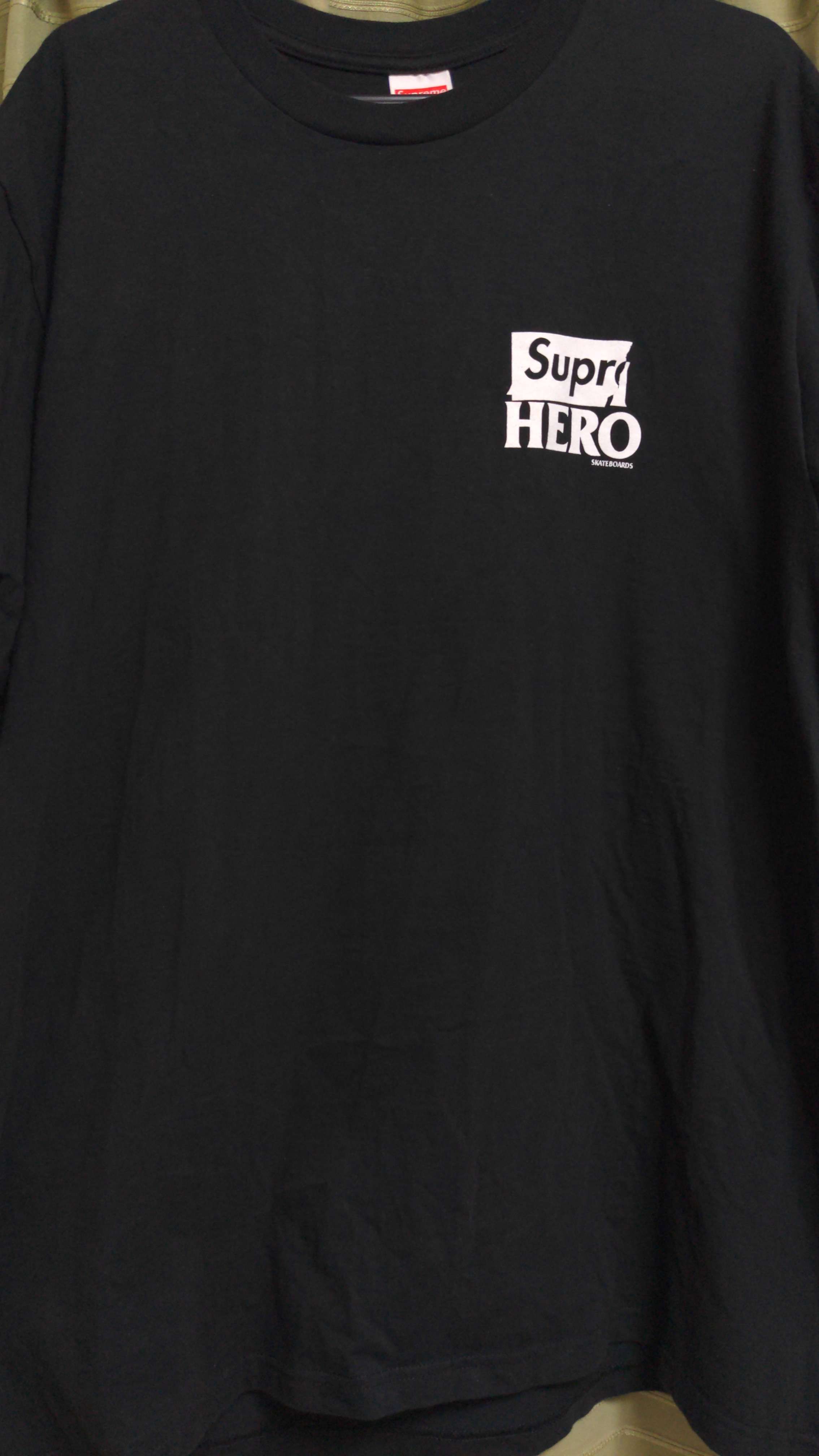 Supreme / ANTIHERO Dog Tee "Black"