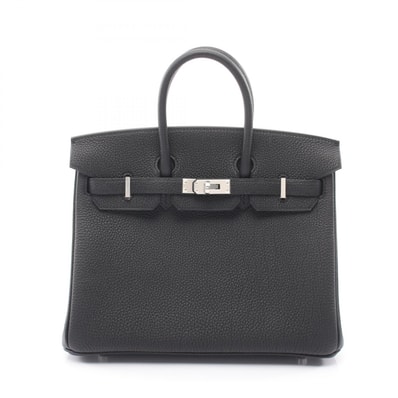 エルメス HERMES バーキン25 ハンドバッグ バッグ レザー トゴ トゴ ブラック(エルメス) レディース ブラック系 【中古】