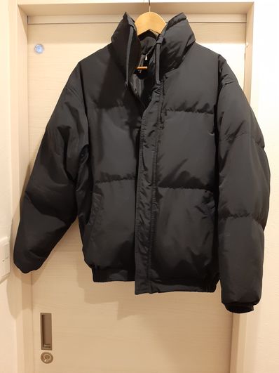 FEAR OF GOD ESSENTIALS / SSENSE Puffer Jacket "Dark Navy"