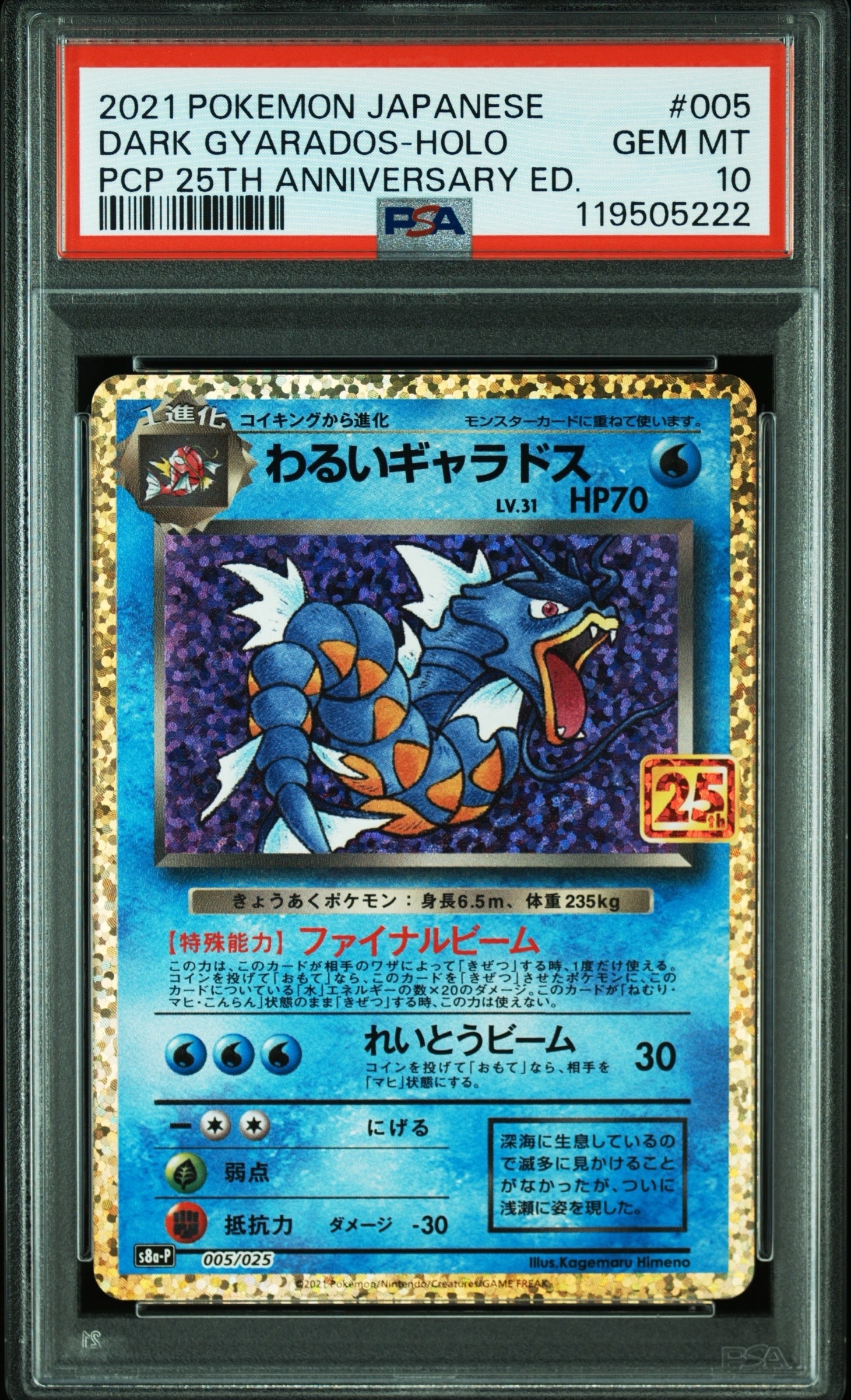 わるいギャラドス: プロモ[S8a-P 005/025](プロモカードパック 25th ANNIVERSARY edition)