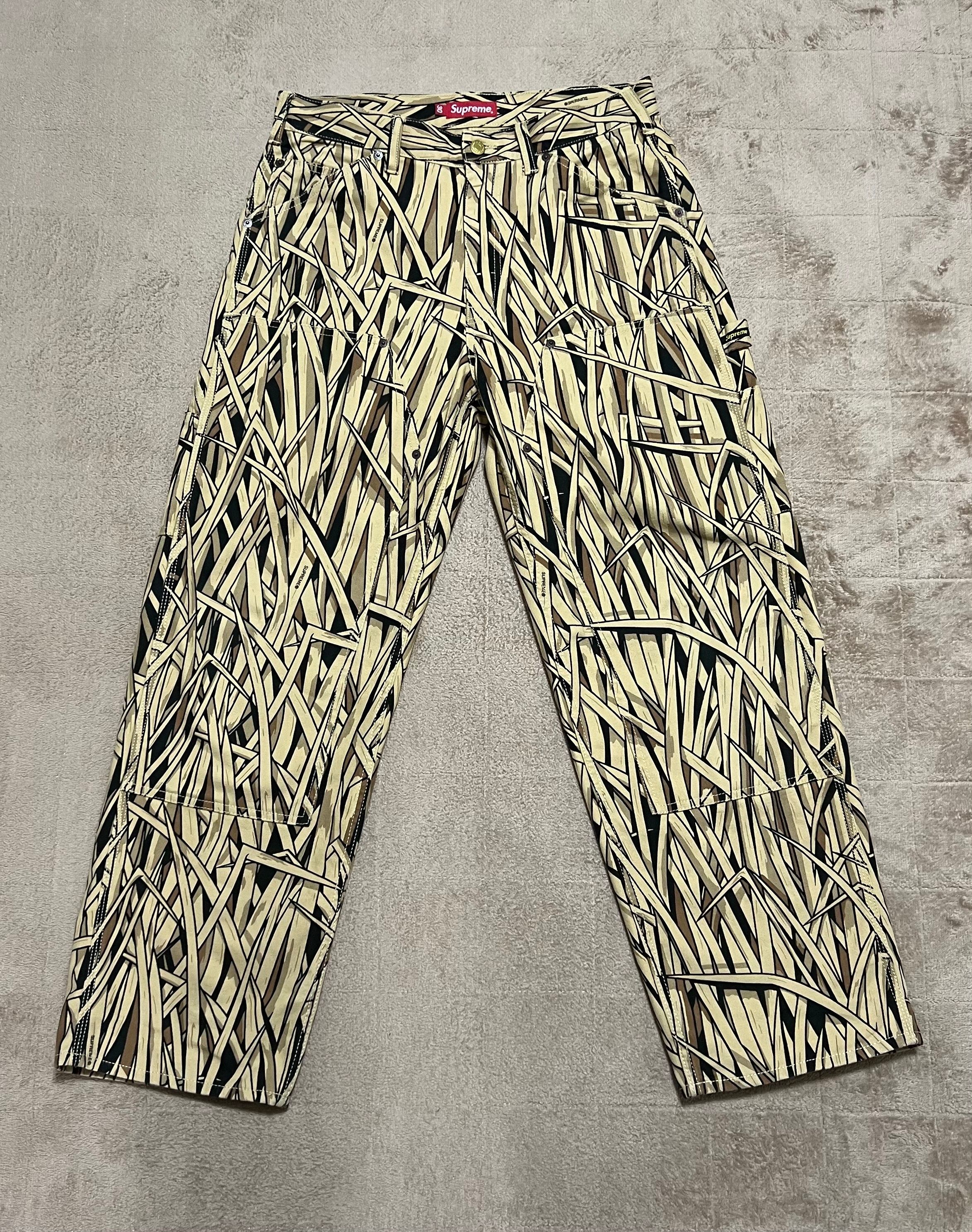 Supreme Double Knee Painter Pant "Marsh Camo" (20SS)