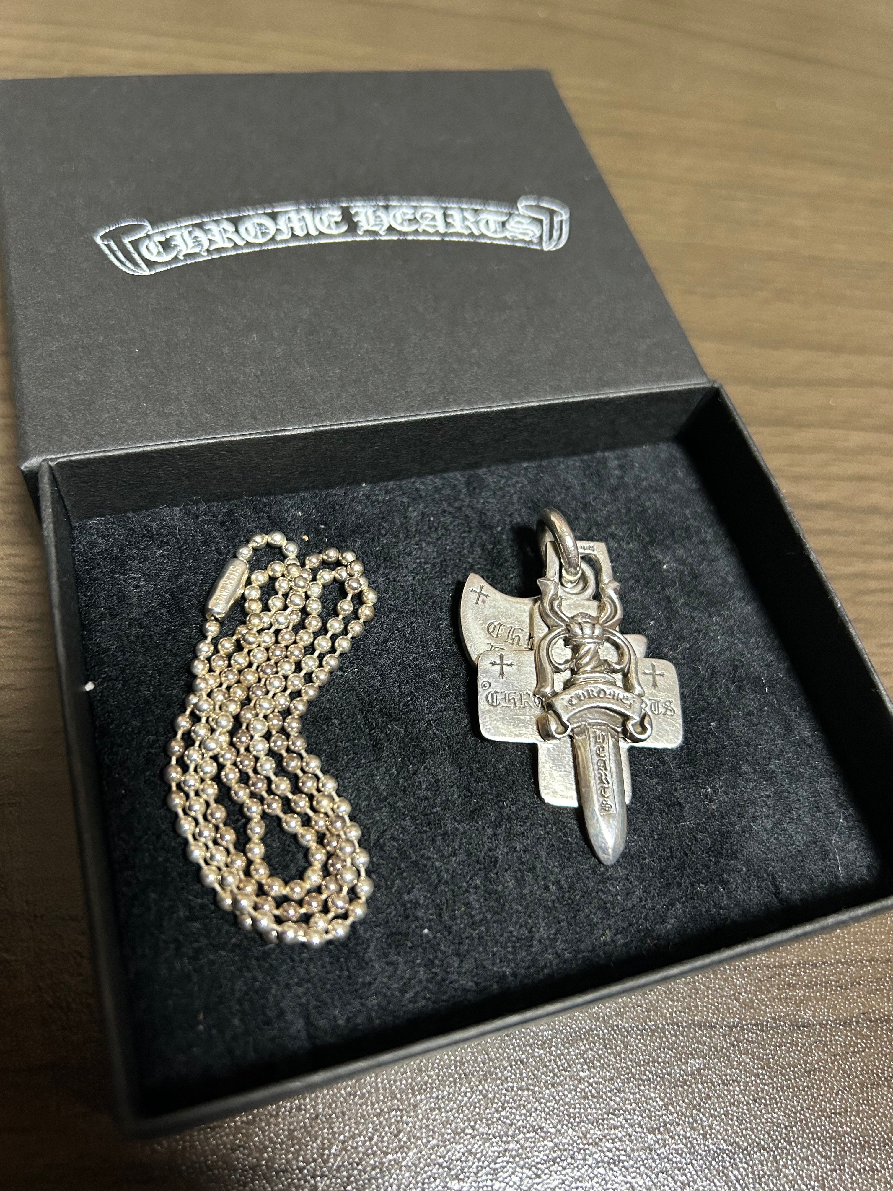 Chrome Hearts 3 Trinket Pendant "Silver"