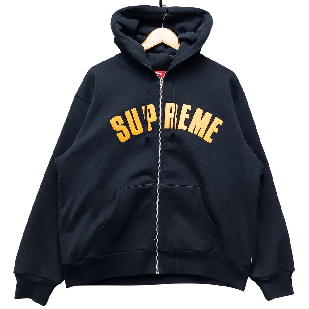SUPREME シュプリーム 24AW Arc Thermal Zip Up Hooded Sweatshirt アーチロゴ サーマル ジップ スウェット パーカー 53399