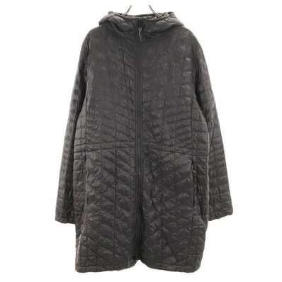 THE NORTH FACE ノースフェイス キルティングコート XL チャコールグレー アウトドア 中綿入り