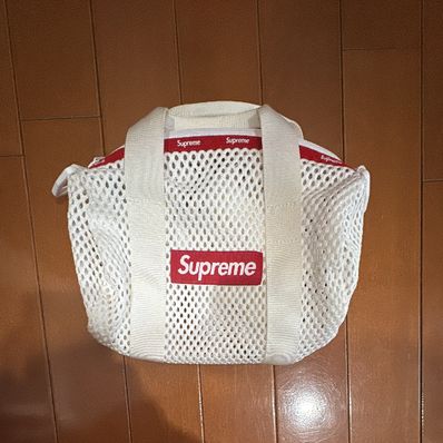 Supreme Mesh Mini Duffle Bag "White" (23SS)