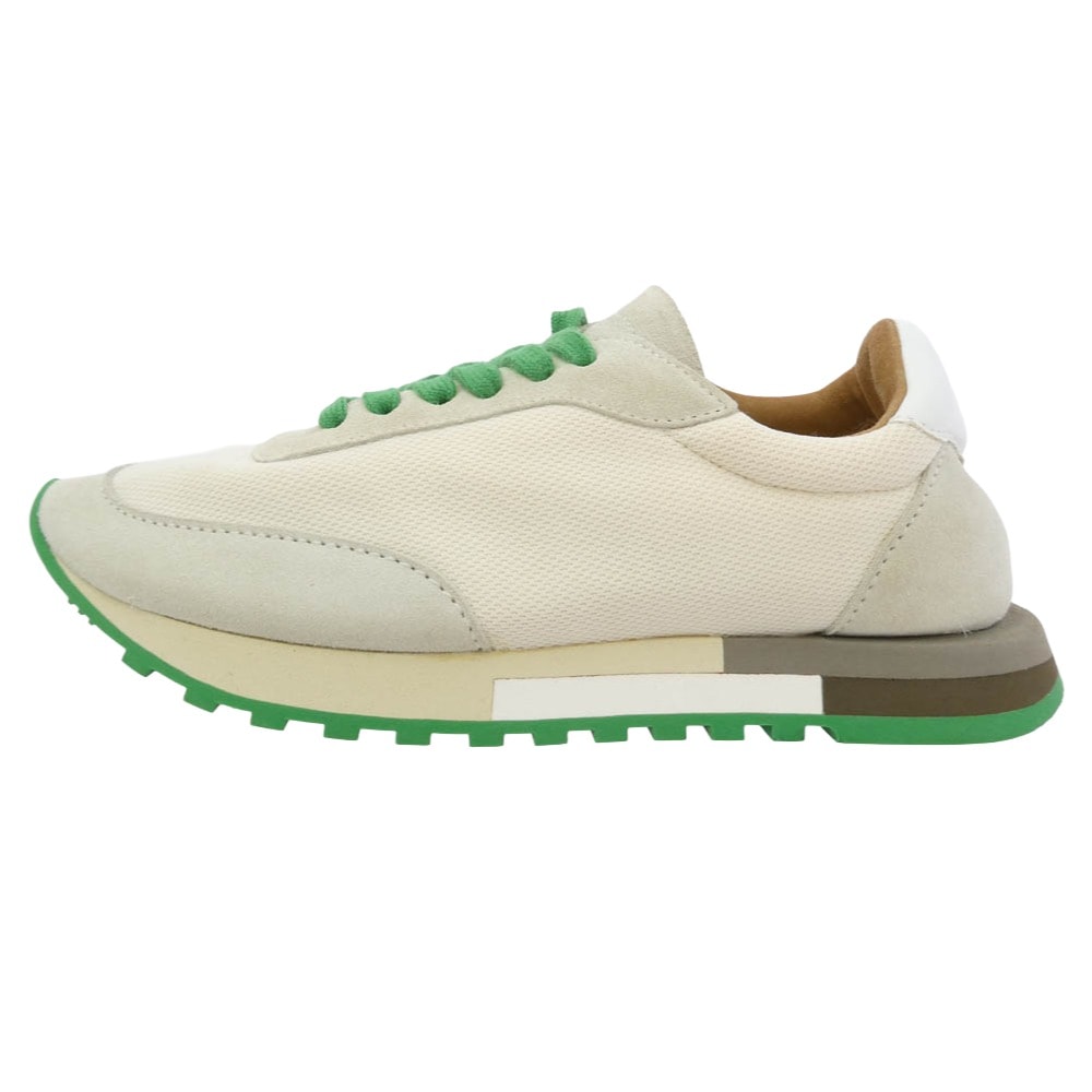 The Row ザロウ スニーカー OWEN RUNNER オーウェン ランナー スニーカー オフホワイト系 グリーン系 36【中古】