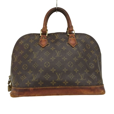 90S アルマPM ダミエ レザー ハンドバッグ BA1914 94年製【1140222261670】